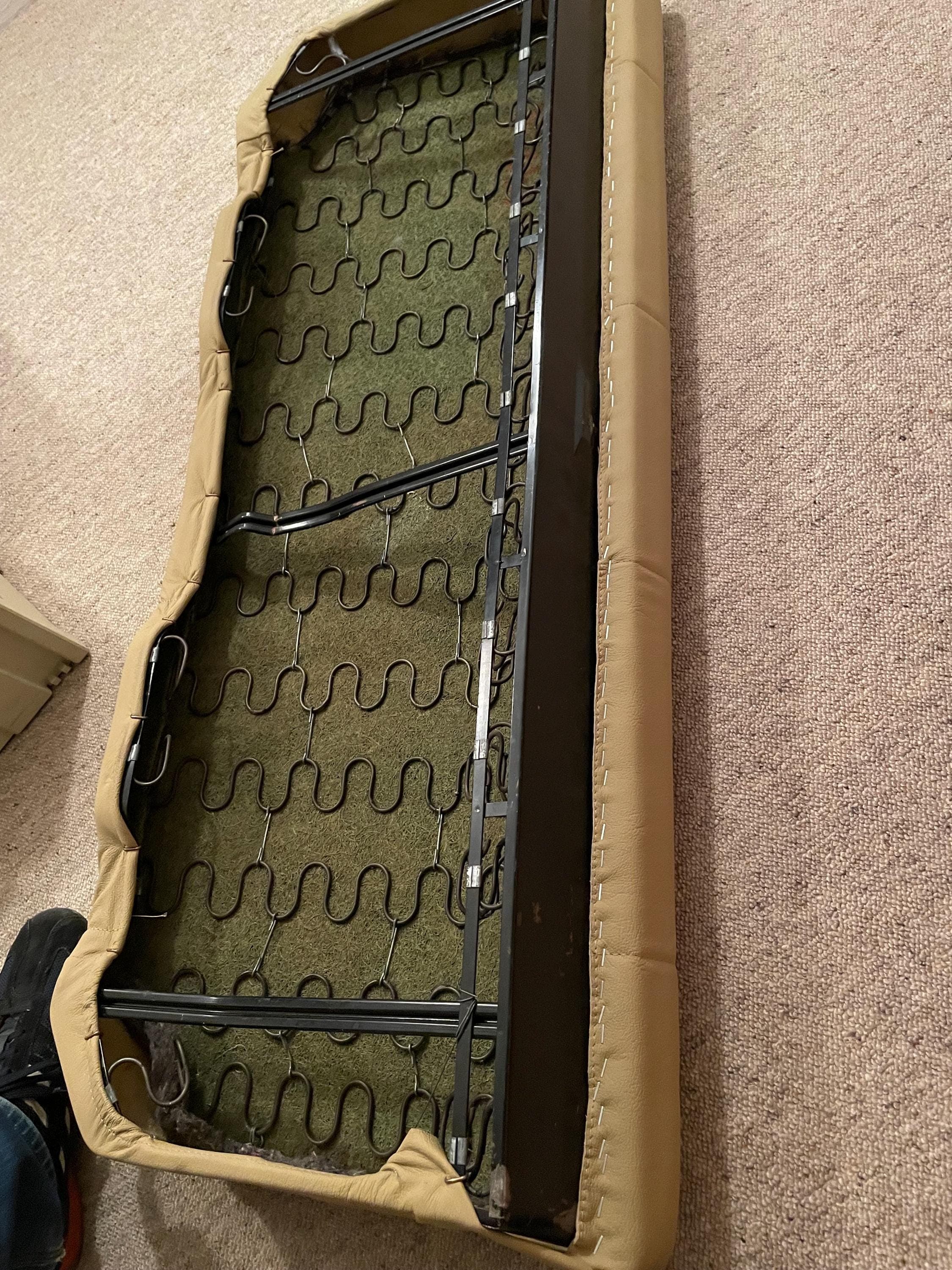 VW Beetle 3003 Cabriolet rear seat