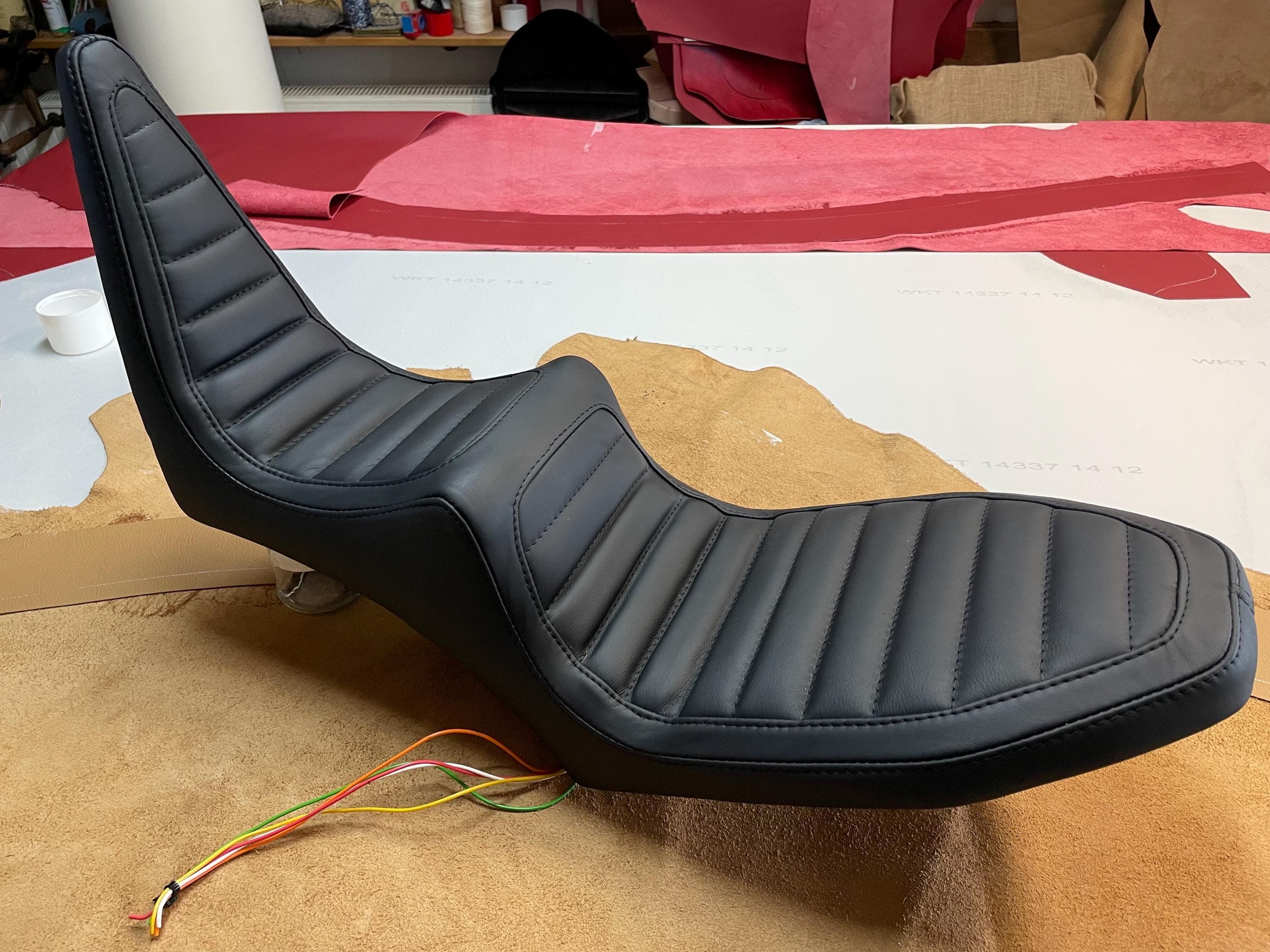 Covers for motorcycle seats