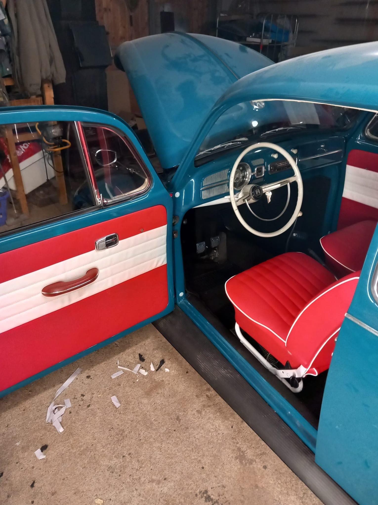 VW Beetle seat covers