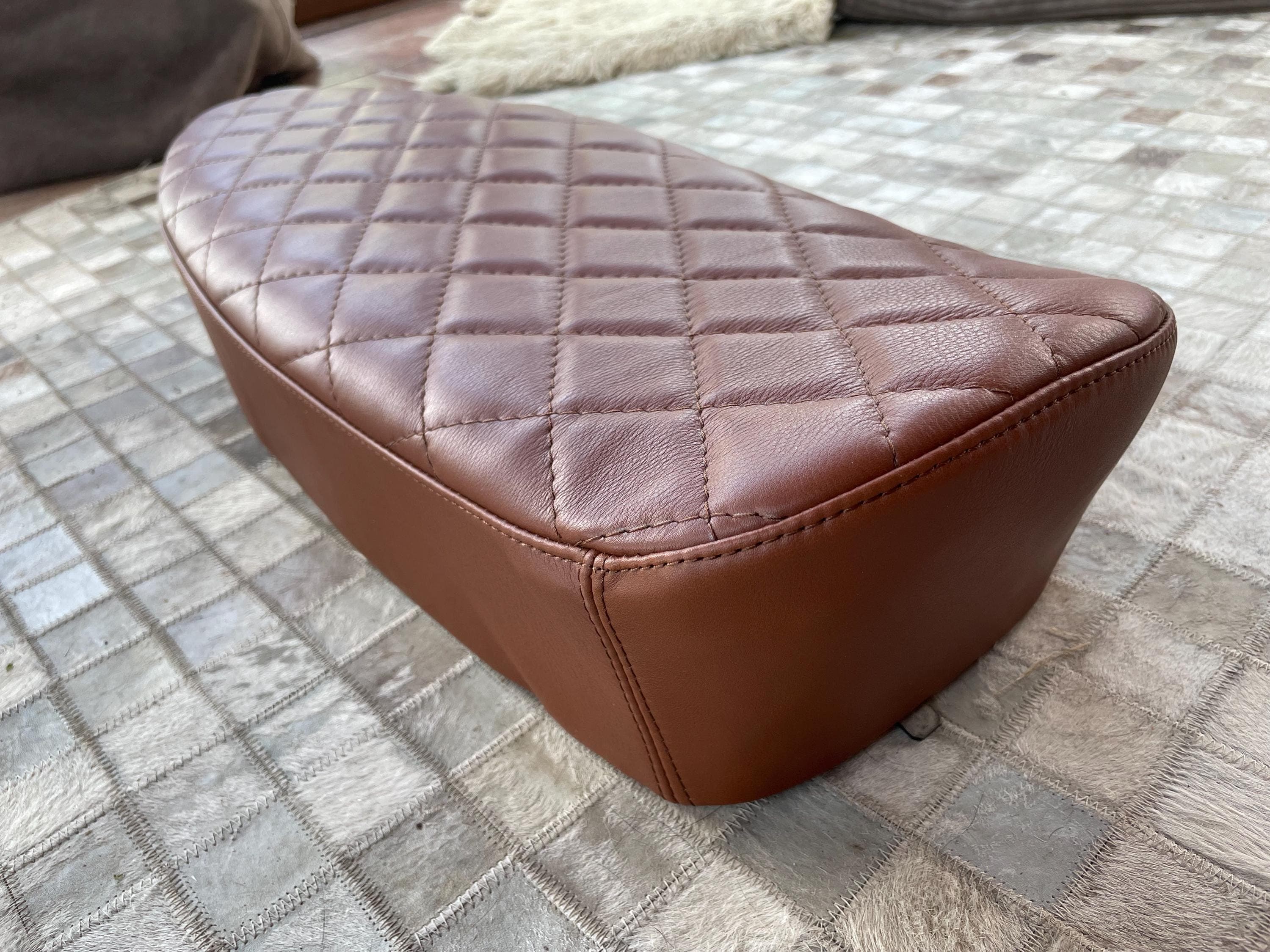Vespa seat PV smallframe V50 (Cognac)